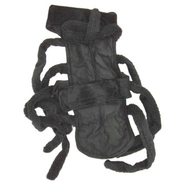 萬聖節寵物胸背衣 短毛款 貓狗通用  XL  蜘蛛 黑色  1件