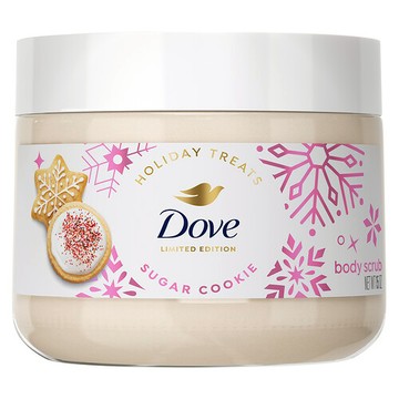 Dove, Holiday Treats, Body Scrub, Sugar Cookie, 15 oz