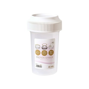 荷生活 旋轉開蓋密封不漏便攜茶水杯 自帶刻度食品級PP手搖直飲水杯-3入