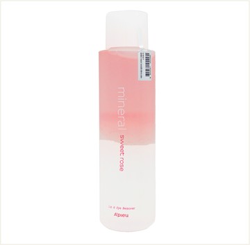潼漾小舖 apieu 眼唇卸妝水 250ml(玫瑰)