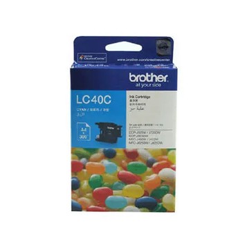 Brother LC40C 原廠藍色墨水匣