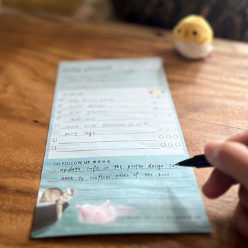 插畫每日計劃表 / To-do List | 與貓咪一起計劃你的每天