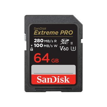 SanDisk ExtremePRO SDXC (U3) 64GB 記憶卡(公司貨)