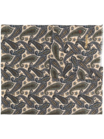 Church's - paisley virgin wool scarf - men - Virgin Wool - One Size - Neutrals