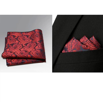 【拉福】紅翔精品台製領結新郎結婚領結糾糾-單口袋