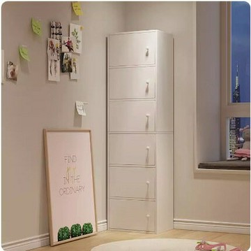 ?快速出貨 可開發票 五斗柜家用臥室抽屜收納小柜子簡易窄高立柜客廳靠墻置物柜儲物柜