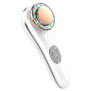 Panatec 沛莉緹 彈力彩光溫熱緊致美容儀 K-345 紅藍彩光 溫熱按摩 USB充電 深層清潔 導入按摩儀