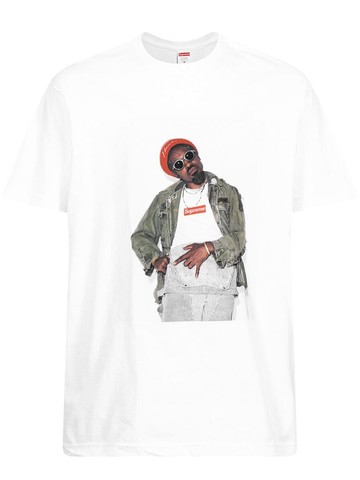 Supreme - Andre 3000 T-shirt - unisex - Cotton - S - White