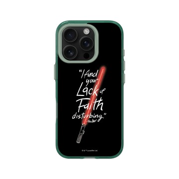 iPhone 16 Pro Clear 憂墨綠 - 迪士尼-星際大戰 Star Wars - 原力咒語-光劍系列