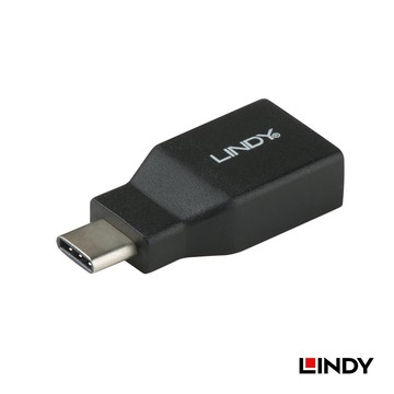 Lindy林帝 41899_A TYPE-C公轉TYPE-A母轉接頭(現貨)充電傳輸USB3.2 Gen2 10Gbps USB-C To USB-A