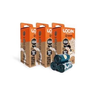 Login 洛格｜生物降解拾便袋3入