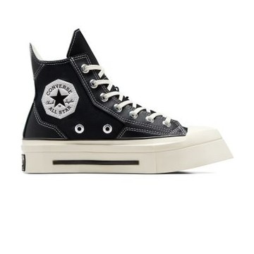 Converse Chuck 70 De Luxe Squared Hi 休閒鞋 男女鞋 黑色 高筒厚底 A06435C