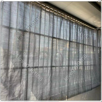 [臺灣出货]銀色六針加密加厚活動窗戶陽臺遮陽簾遮陽網防曬網遮光防塵網隔熱