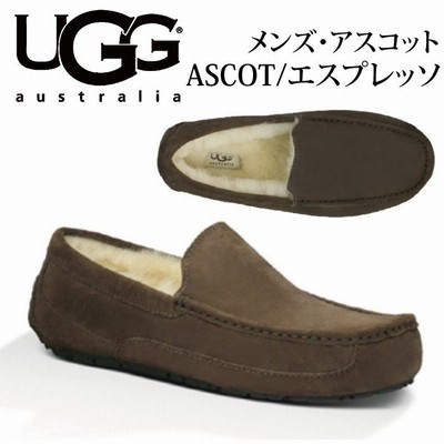 UGG アグ 2017-2018年秋冬新作 メンズ ASCOT(アスコット) 5775M エスプレッソ モカシン スリッポン ブーツ シューズ スリッパ【送料無料】