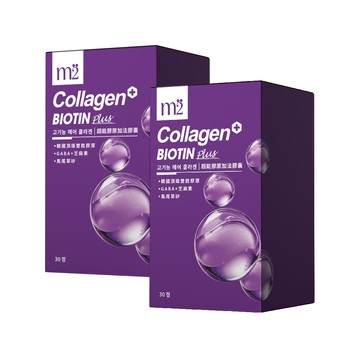 【m2美度】超能膠原加法膠囊 買1送1組(30入/盒)