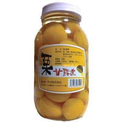 栗甘露煮　1100g（固形量650g）　瓶詰め