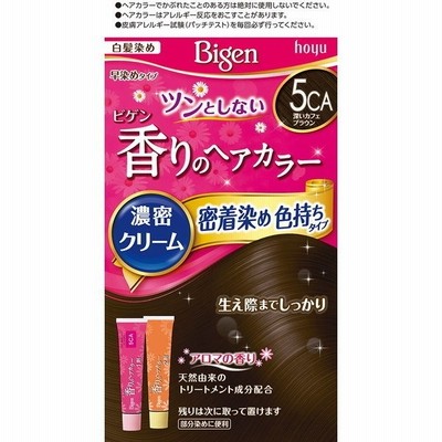 ホーユー ビゲン 香りのヘアカラー クリーム 5CA 1セット