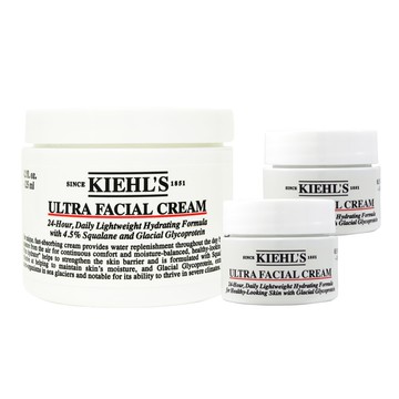冰河醣蛋白保濕霜 125ml+14mlx2