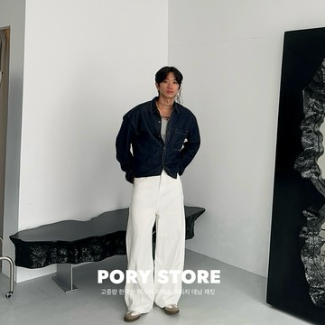 【PORY STORE】 韓國 復古反車線牛仔襯衫 厚磅 實拍 寬鬆 百搭 長袖 襯衫 罩衫