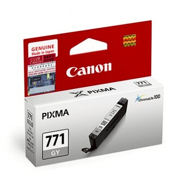Canon CLI-771 GY 原廠灰色標準墨水匣 適用 MG7770 TS8070