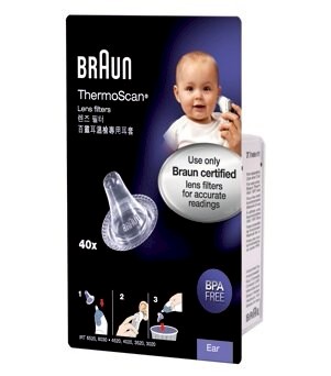 【百靈牌耳套】 百靈牌耳溫槍專用耳套40入盒