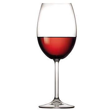 Tescoma 晶透紅酒杯 (450ml)  水晶玻璃材質  1個