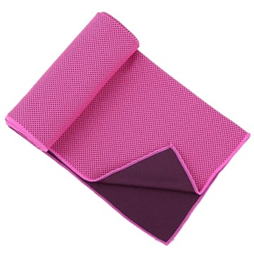 PORABELLA 素色風透氣吸濕排汗運動涼感巾 加大款 附多功能萬用袋  CT010 F  1條