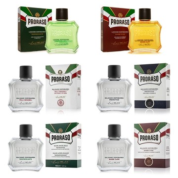 義大利 Proraso 鬍後保濕收斂保養（鬍後水 鬚後水 鬍後乳 鬚後乳 鬍後鬚後護理 刮鬍水 男性收斂水爽鬍水爽膚水
