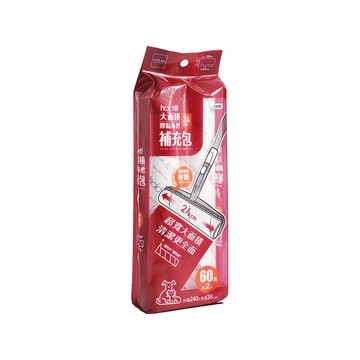 一品川流 hold黏大面積膠黏補充60周-24cm-2入x6包