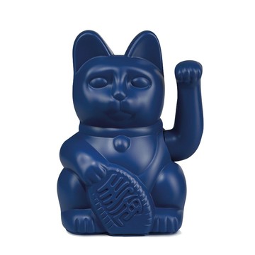 【預購】【DONKEY PRODUCTS】幸運繽紛招財貓 - 招財貓_深藍色 15 cm (經典款)