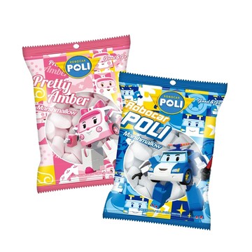 🏷️【POLI 波力】卡通棉花糖－波力救援小隊（100g）