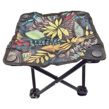 高承重便攜折疊椅 - 附收納袋 小平凳  1組  黑色