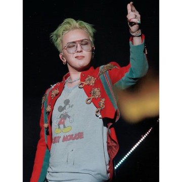 權志龍[米奇合集]GD2025演唱會同款印花短袖純棉男女T恤上衣服潮