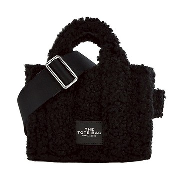 MARC JACOBS THE TEDDY MICRO TOTE泰迪兩用托特包-黑