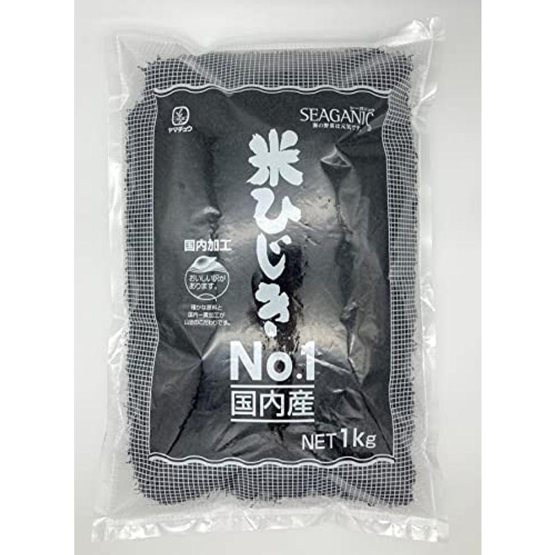 山忠 純国産 乾燥 米ひじき (1KG)