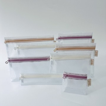 理理包 liil _ 輕透網格啵啵袋(牛奶糖)_單入