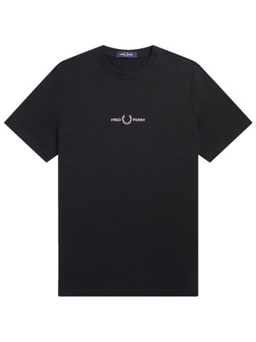 fred perry t-shirt with logo