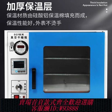 真空罐 DZF電熱真空干燥箱實驗室真空烘箱-6020/6050/6090/6210