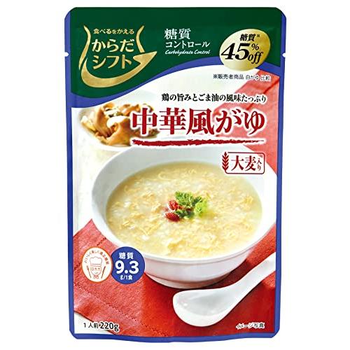 からだシフト 糖質コントロール 中華風がゆ 220g×12個