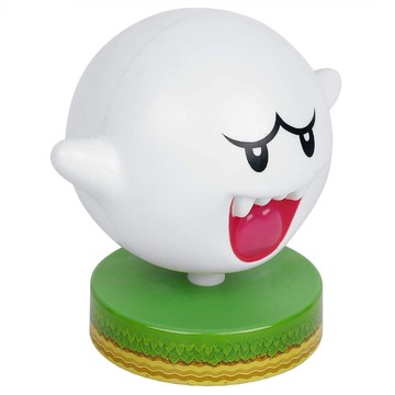 任天堂 超級瑪利歐害羞幽靈造型小夜燈/SUPER MARIO