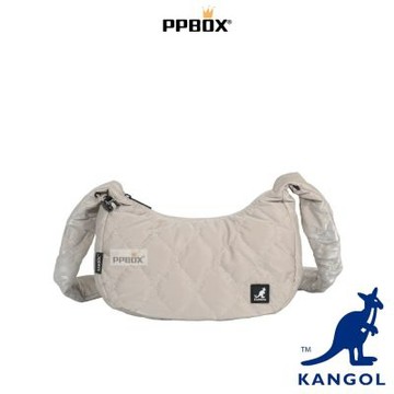 KANGOL 綿綿雲朵包 腋下包 附背帶 包包 【65228702】