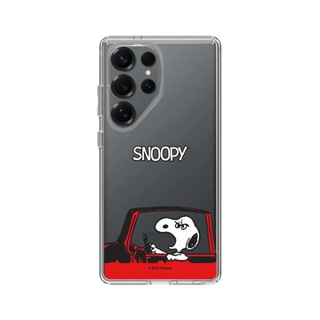 Galaxy S25 Ultra Clear 透明 - 史努比 Snoopy - 路怒症