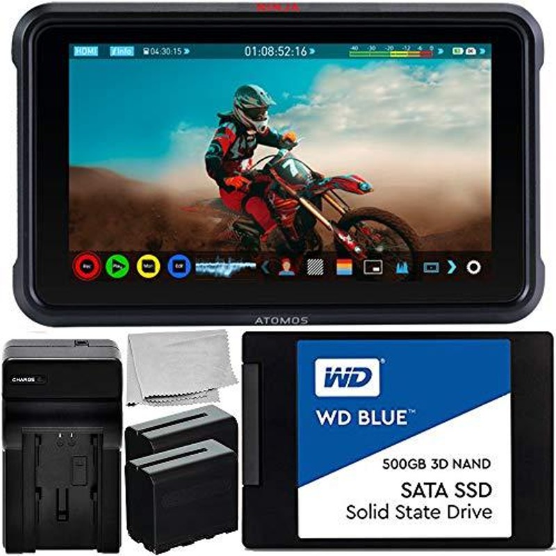 Atomos Ninja V 5インチ 4K HDMI レコーディングモニター WD Blue