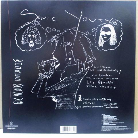 SONIC YOUTH-Whore's Moaning (OZ '93 オーストラリア・ツアー限定ブルーヴァイナル 12