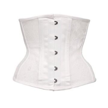 高端英版沙漏束腰女綁帶收腹收腰瘦身婚紗蕾絲透氣燃脂腰封拉繩