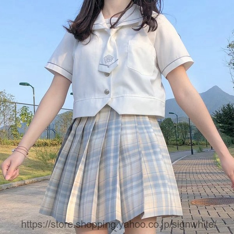 プリーツスカート チェック柄 スクールスカート 女子高生 制服スカート セーラー服 学生制服 Jk 春秋 春 夏 スクールスカート 中学 学生服 高校生 学生 おしゃれ 通販 Lineポイント最大get Lineショッピング