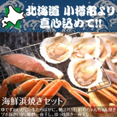 北海道 小樽発　海鮮浜焼きセット　M(0080274)