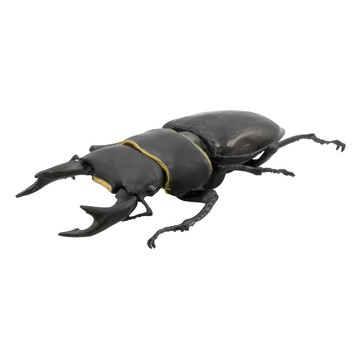 迷你動物造型沙包娃娃 聚脂纖維 棉、塑膠 適用年齡：6歲以上  鍬形蟲  1個