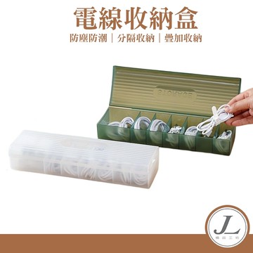 【快速出貨】數據線收納盒 帶蓋充電線收納盒 充電線收納 充電線收納盒 線材收納盒 傳輸線收納 3C收納盒 集線盒