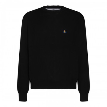 Vivienne Westwood - Black Cotton Knitwear S